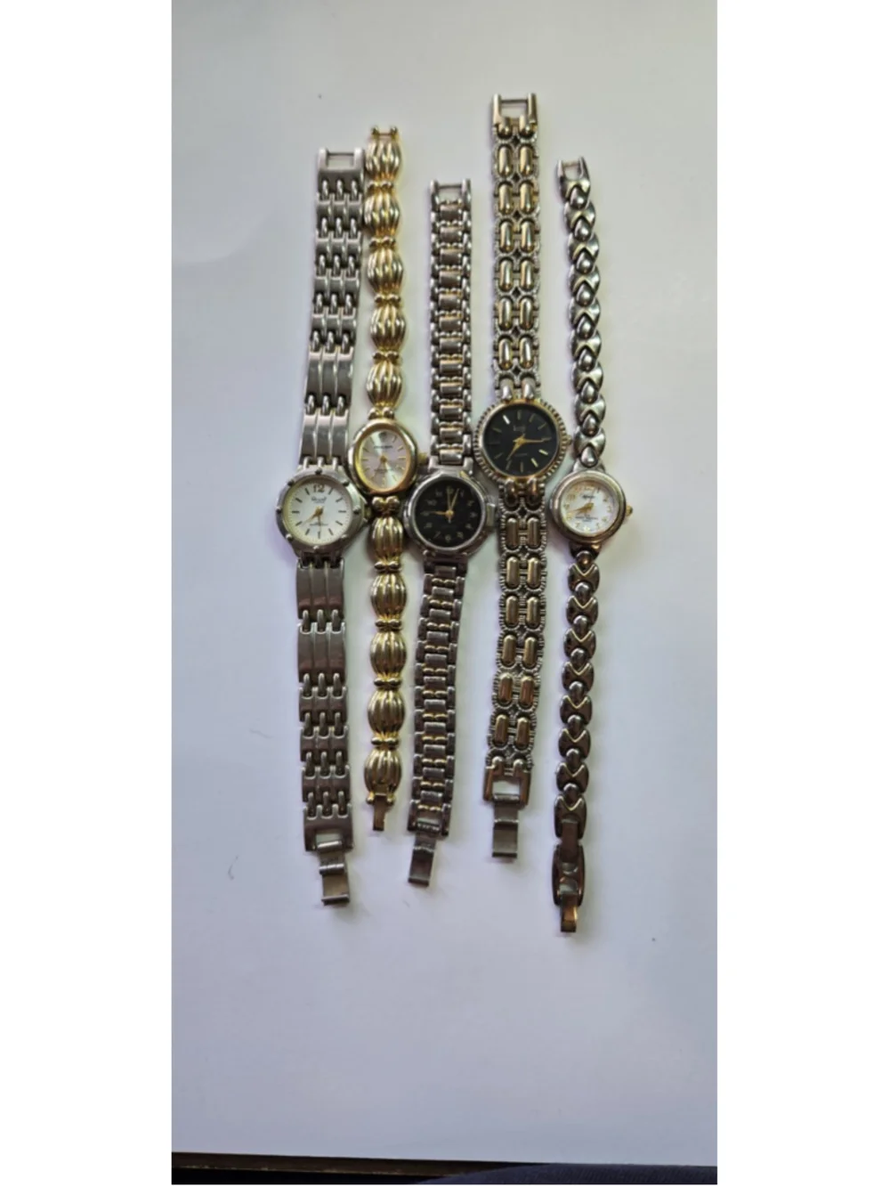 Five Vintage Women's Watches All Different Kinds For Parts Or Repair